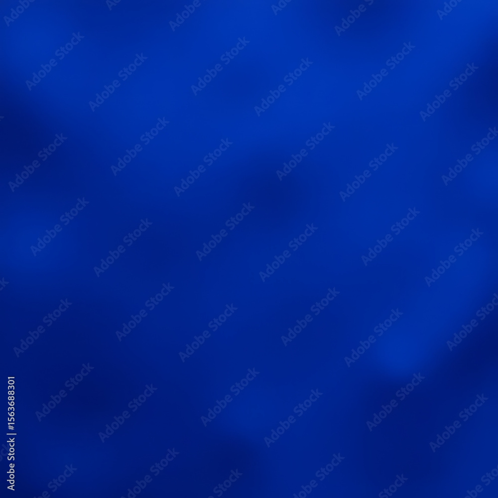 Aufkleber abstract blue background with soft blurry shapes and gradient effect creating a sense of depth and m