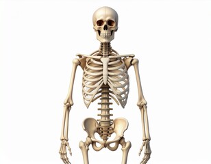 Human Skeleton Anatomy Detailed 3D Model of the Skeletal System
