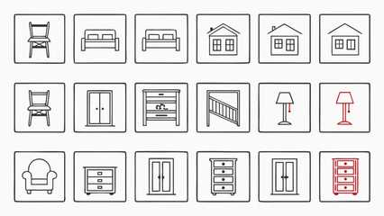 home appliances icons