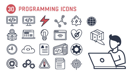 computer icon set
