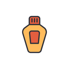 Stylized Illustration Of Container For Cosmetics Or Healthcare Products