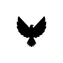 Eagles Silhouette Vector logo design