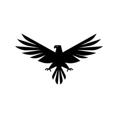 Eagles Silhouette Vector logo design