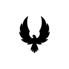 Eagles Silhouette Vector logo design