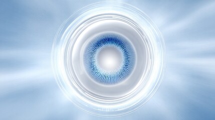 Holographic security interface displaying configuration options digital environment visual content tech concept