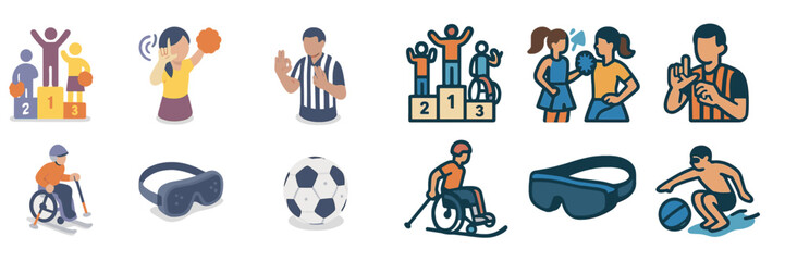 Sporting events showcasing teamwork, competition, and the spirit of sportsmanship in various activities at a community center