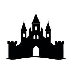 castle vector illustration