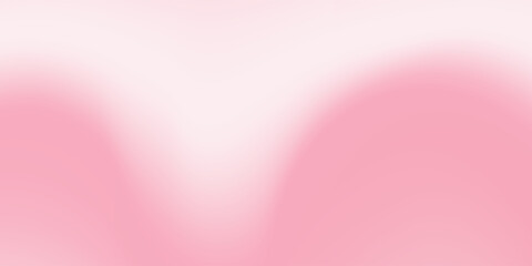 A soft pink abstract background features subtle curves and a gentle gradient.