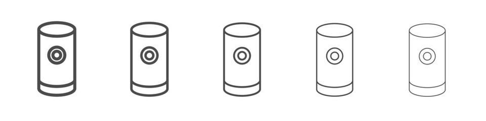 speaker icon simple isolated vector sign