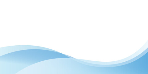 Abstract blue background. wave modern