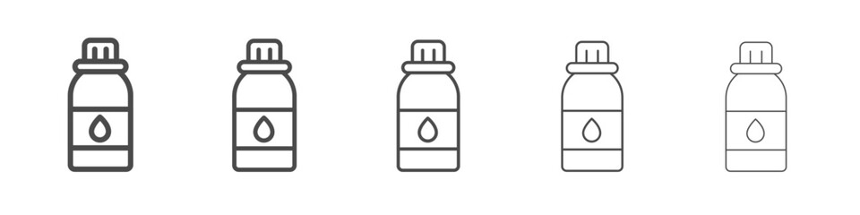 syrup icon simple isolated vector sign