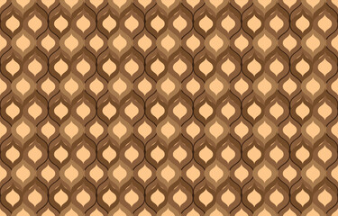 Fototapeta premium Seamless geometric ethnic spokes knitted pattern ,Seamless Decorative Boho Ancient Hand Drawn Ethnic Pattern 