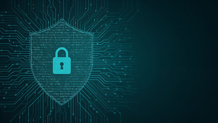 Ethereal Glow Digital Security Shield