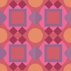 Red, black abstract seamless background with different shapes, folded into a seamless pattern.
Abstract multicolored texture for printing on paper, fabric, background for other graphic design.