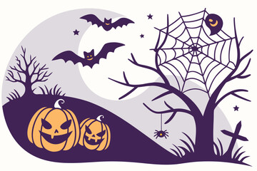 Halloween Vector Illustration: Spooky Designs and Creepy Graphics for Festive Fun