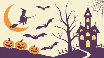 Halloween Vector Illustration: Spooky Designs and Creepy Graphics for Festive Fun
