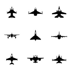 airplane vector design, plane, aircraft, travel, sky, jet, air, vector, fly, flight, illustration, transportation, flying, transport, silhouette, aviation, icon, set, airline, design, airport