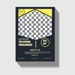 Food and Restaurant Flyer design template