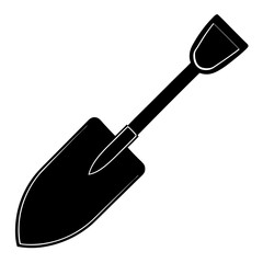 shovel isolated on white