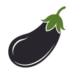 eggplant vegetable vector illustration
