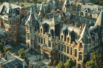 Ultra Quality Image of the Architecture and Design of School Buildings