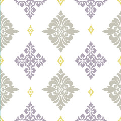 seamless damask pattern