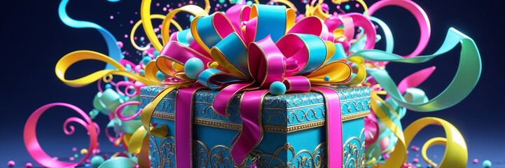 Luxury square gift box with textured wrapping and bow, ideal for corporate gifting and premium celebrations


