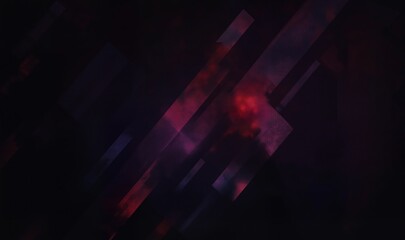 Obraz premium A captivating abstract background featuring dark hues and dynamic geometric shapes, ideal for modern design projects, digital art, or corporate branding.