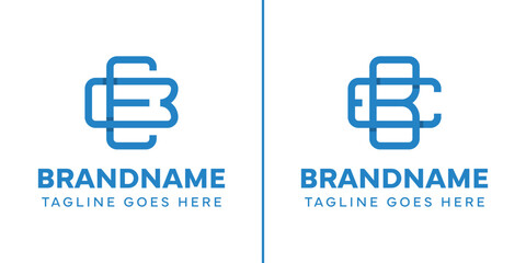 Letters EB and BE Plus Medical Logo, symbolizing health, care, and balance