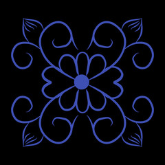 Flower vector illustration 