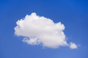 blue sky and white clouds