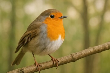 A small bird sitting on top of a tree branch