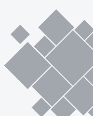 Set of rhombus photo cards different sizes. Empty horizontal mosaic photo frames. Vector realistic Mockup for banner design, flyer, leaflet, photo album, collages. Blank gray template. EPS10.