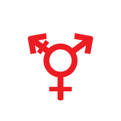 Fototapeta premium transgender icon