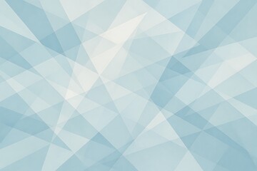 Obraz premium Abstract geometric background with overlapping light blue and white planes