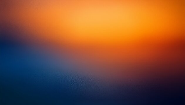 blurry warm toned gradient featuring deep orange and navy blue hues in soft transition