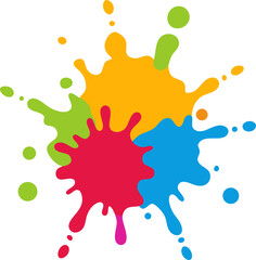 Paint splatter icon