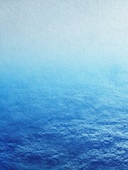 Watercolor light blue gradient background with snow textured sea ice surface, soft blended tones creating depth for digital branding materials and nature-themed templates.