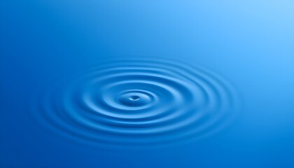 Calm water ripples serene blue background abstract nature tranquil environment close-up view