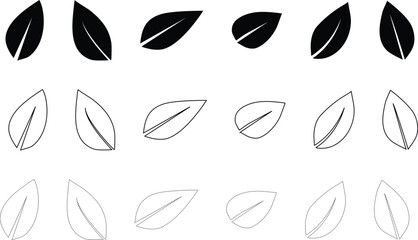 Green olive branch vector illustration with natural leaves, a perfect eco design element