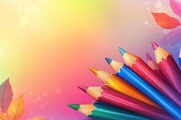 Detailed Image of Vector Background for Back to School Season