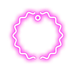 Neon Price Tag Icon