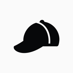  baseball hat icons, includes fedora hat icon, captain, men's bowler, baseball cap, sun visor, beret, cowboy, bucket, summer hat. Icons set of hats vector illustration on transparent background