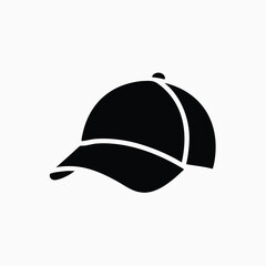  baseball hat icons, includes fedora hat icon, captain, men's bowler, baseball cap, sun visor, beret, cowboy, bucket, summer hat. Icons set of hats vector illustration on transparent background