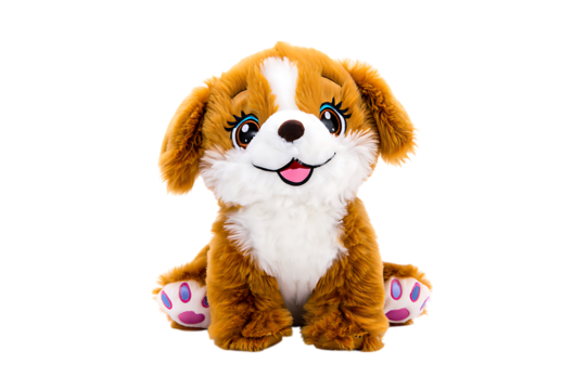 Adorable Fluffy Corgi Puppy Toy for Kids and Adults