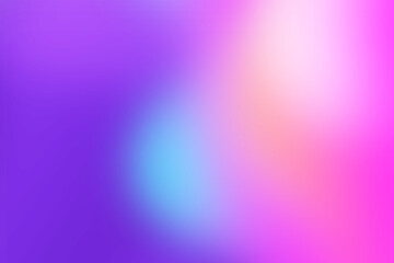 Abstract gradient background with soft transitions of purple blue pink and white colors