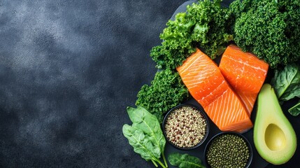 Healthy Food Arrangement