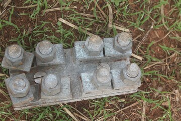 Forgotten detail. Massive bolt connection.