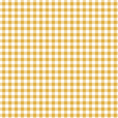 Golden Yellow Gingham Pattern