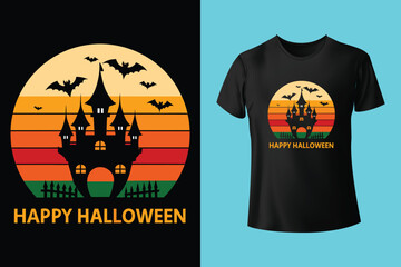 Scary Halloween Halloween T shirt Design